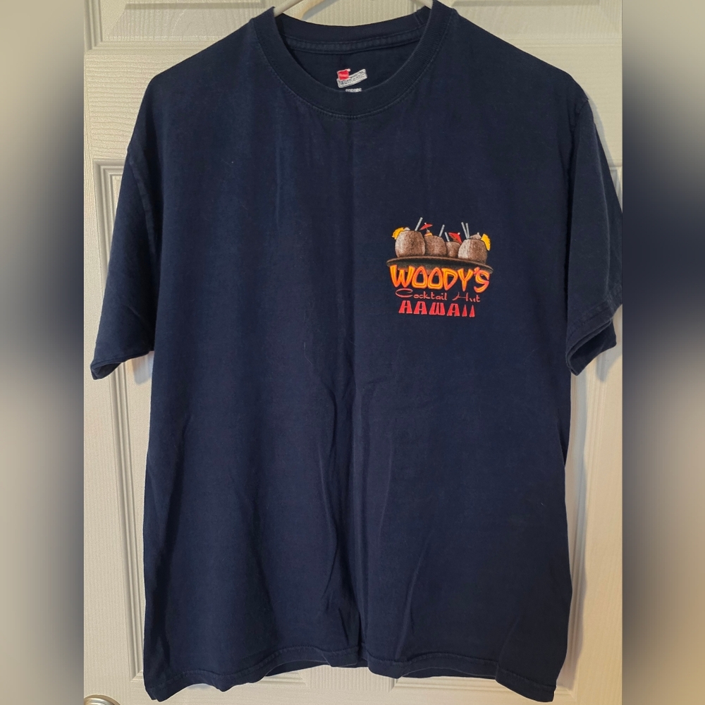 Navy Blue Short Sleeve Tee